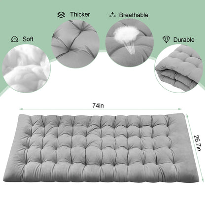 3-Position Adjustable Reclining Lounge Chair with Pillow