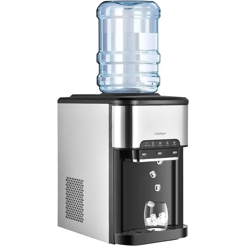 3-in-1 Countertop Water Dispenser with Ice Maker