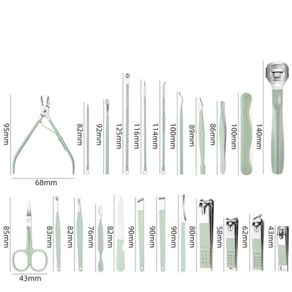 Multi-functional Stainless Steel Foot Manicure Kit