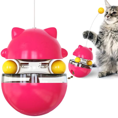 Interactive Environmental Two Layer Turntable Toy Cat
